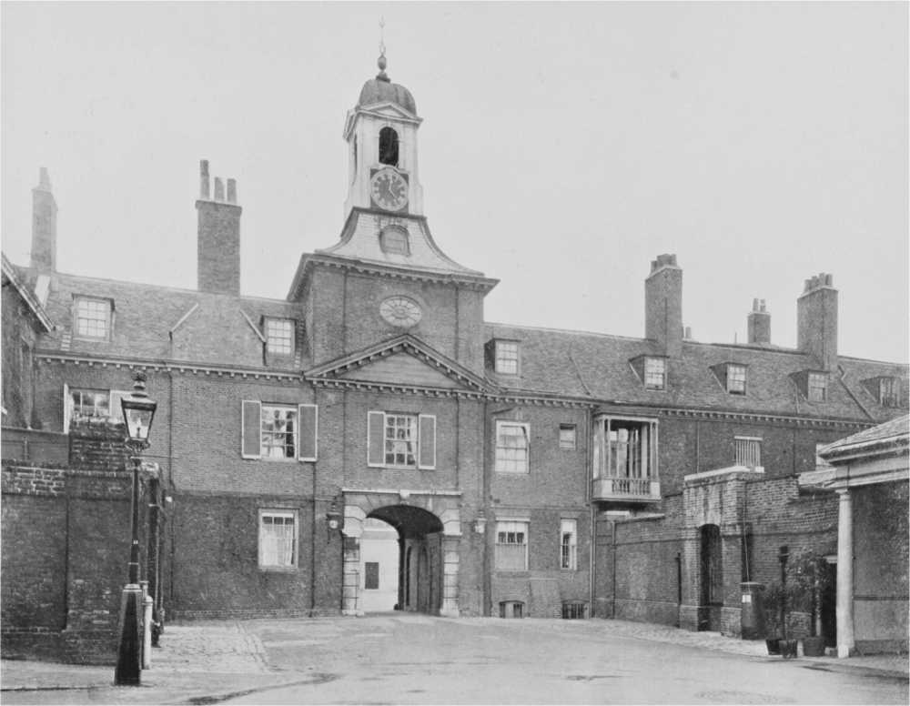 Plate 106: Kensington, Kensington Palace, Gateway and Clock Tower