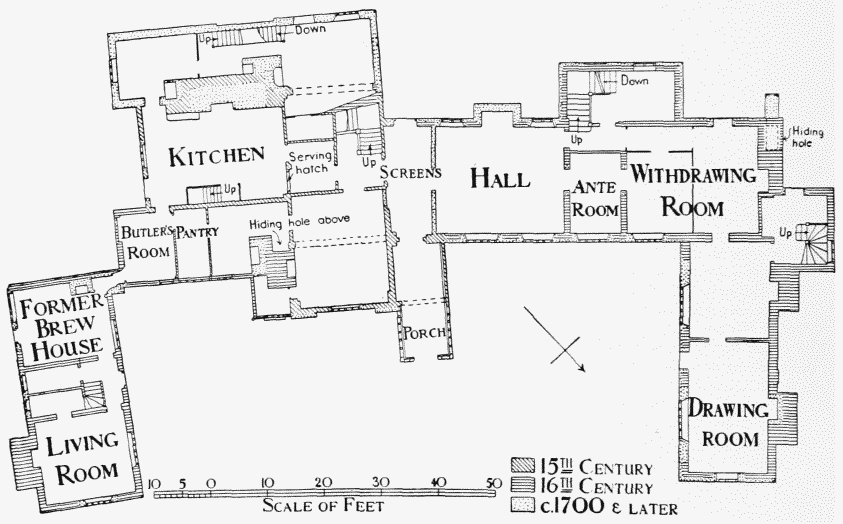 Elizabethan Manor House Floor Plan