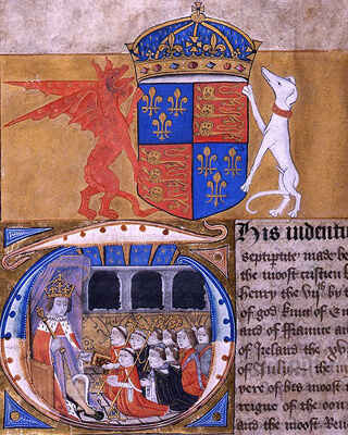 Royal charity performance (1504) - Image courtesy The National Archives