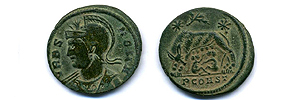 'Roman coin' by Hampshire and Solent Museum 'Roman coin' by Hampshire and Solent Museum